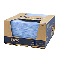 Saniworks Eps Towels, Blue, 13x21, 1/4 Fold - Case Of 150 (N-F420QCB)