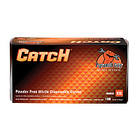 Catch Nitrile Powder Free 9 Mil Textured Gloves Orange 2xl, Case Of 1000 (CAT459)