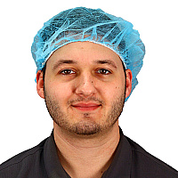 Impact Polypro Bouffant Cap Blue 19 In., Case Of 1000 (MB-19-1000/B)