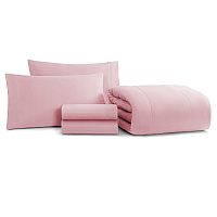 Family Essentials Bed In Bag 5pc Set - Twin - Rose - 1 Set (P-BIAB-TW--RO)