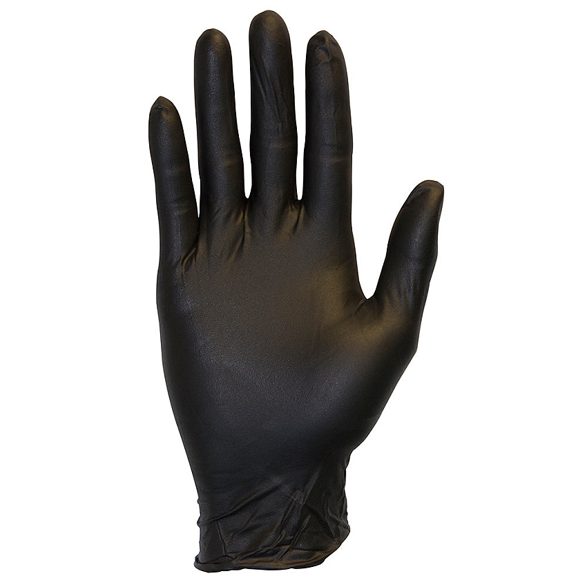 Safety Zone Nitrile Powder Free 6 Mil Exam Gloves Black Lrg, Case Of 1000 (GNPR-LG-1-K)