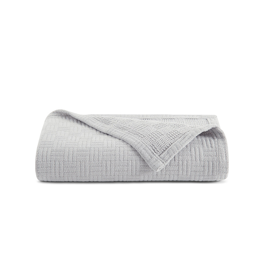Host & Home Cotton Throw Blanket 50x70 Light Gray - 1 Each (P-THCOT-5070-LG)