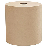 Scott Hard Roll Towels, Natural, 1 Ply, 8"x800, Roll - Case Of 12 Rolls (04142)