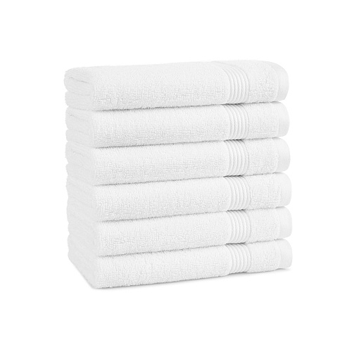 Host & Home Hand Towel 16x28 White - Pack Of 6 (HT-HH1628-3.5-WHT)