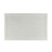 Host & Home Cotton Bath Mat 20x32 Light Gray - Case Of 4 (HH-BM-2032-GY)