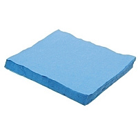 Prematex Wipers, Sontara, Blue, Gray Or Teal, 12x15, Heavy Duty, Creped, Flat - 50 Lbs (320-50)