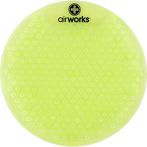Airworks Splash Free Urinal Screen Cucumber Melon 10/box, Box Of 10 (AWSFUS237-BX)