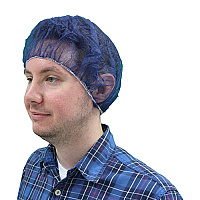 Impact Polypro Bouffant Cap Navy Blue 24 In., Case Of 1000 (MB-24-1000/NB)