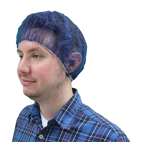 Impact Polypro Bouffant Cap Navy Blue 24 In., Case Of 1000 (MB-24-1000/NB)
