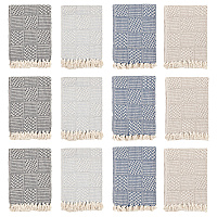 Common Ground Throw 50x70 Block Pattern - Case Of 12 (THROW-BLK-50X70-CS)
