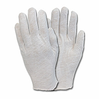Safety Zone 100% Lisle Cotton Inspection Gloves, Men’s One Size, Lightweight, Soft, Breathable Fit For Precision Tasks And Cleanroom Use, Natural White, 12 Pairs Per Bag, 100 Bags Per Case (GIMW-MN-1SP)