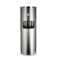 Touch Point Stainless Steel Floor Stand W/garbage , Stainless Steel, 1 Ea, 1 Each (C9SSFS)