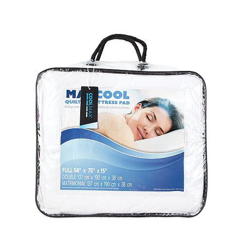 Coolmax Mattress Pad Full - 1 Each (MP-COOLMAX-FL)