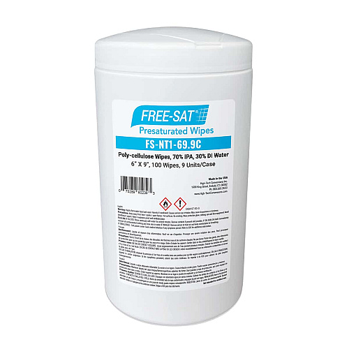 100 Wipes/roll, 70/30 Ipa Blend, 18 Lbs - 1 Roll (FS-NT1-69-9C)