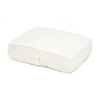 Prematex Wipers, Sontara, White, 6"x8", Heavy Duty, Creped, Flat, 2 Lbs/bag - Case Of 20 Bags (30068-PB)