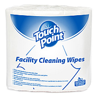 Touch Point Facility Cleaning Wipes, 8"x5", 2000 Wipes/roll - Case Of 2 Rolls (WE2000TP)