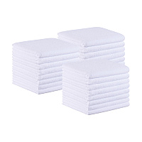 Terry Microfiber Salon Towel 16x27 White - Pack Of 24 (M915109WH)