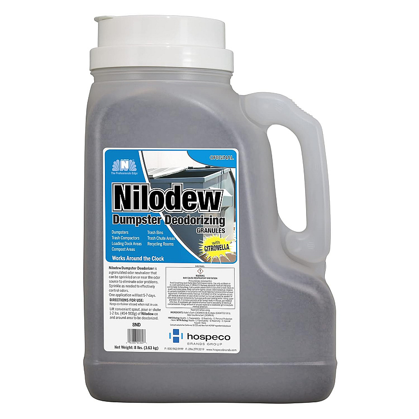 Nilodew Dumpster Deodorizer W/citronella, Original Fragrance, Case Of 2 (8ND)