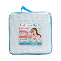 Cooling Waterproof Mattress Pad - Queen - Case Of 8 (MP-AQUA-QN-CS)