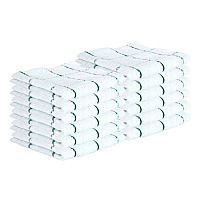 Cooks Linen Dishcloth 12x12 Green - Case Of 144 (DISH-GREEN-CS)