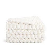 Aston & Arden Cottontail Faux Fur Throw 50x70 Ivory - Case Of 3 (TH-FF-5070-IV)