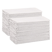 Messy Mechanic Shop Towels 100 Pack 12x14 White, Case Of 600 (SHOP-100-WH)