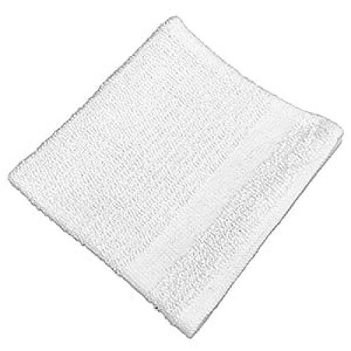 Basic Arctic Washcloth 12x12 White 1 Lb/dz - Pack Of 12 (P-BASIC-1212-1)