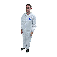 Promax Coverall Zipper Front Elastic - 5xl, Case Of 25 (M1017-5X)