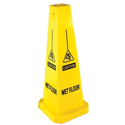 Sign 25 Inch Wet Floor, Case Of 5 (23812)
