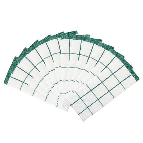 Cooks Linen Kitchen Towel 15x25 Green - Case Of 144 (KT-GREEN-CS)