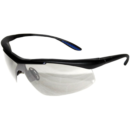 Proworks Comfort Eyewear Safety Glasses, Clear Lens, Black Frame - Box Of 12 (EW-C200C)