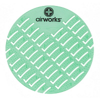 Airworks Urinal Screen, Lt. Green, Cucumber Melon, 10/bx, Box Of 10 (AWUS237-BX)