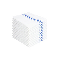 Mariposa Bistro Napkin 18x22 Blue Stripe - Pack Of 12 (BISTRO-B)