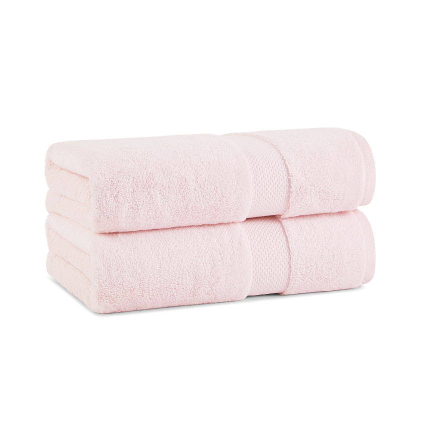Aston & Arden Egyptian Cotton Bath Towel 30x54 Pink - Pack Of 2 (P-EGYP-3054-PNK)