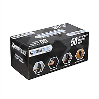 Smartrags Xl Microfiber 45 Gram 16x16 Black, Pack Of 50 (PNP-M930BK)