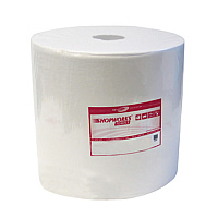 Shopworks W800 Wipers, Hydroknit, White, 12x13, Premium Duty, 475/roll - 1 Roll (644025BG)