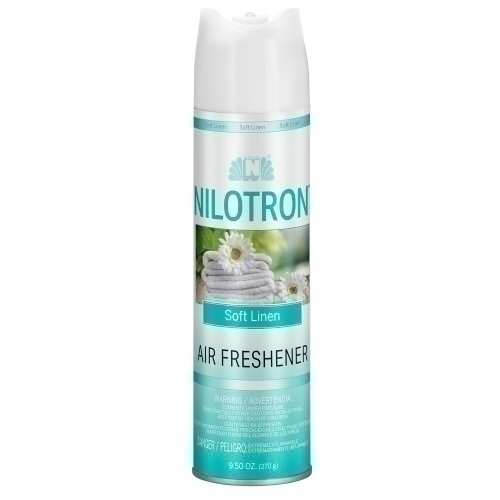 Nilotron Hand Held Aerosol, Soft Linen, 9.5oz, 12/cs, Case Of 12 (15AESL)