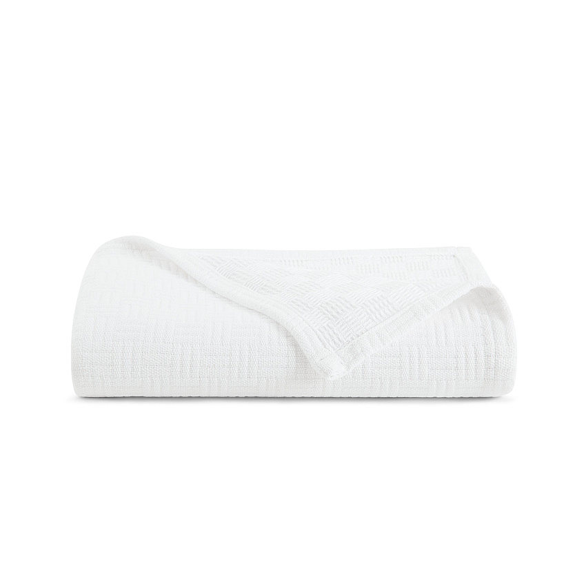 Host & Home Cotton Bed Blanket King White - Case Of 4 (BLKT-COT-10490-WH)