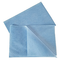 Deluxe Towel, Blue, 13x21, 1/4 Fold - Case Of 150 (N-F310QCB)