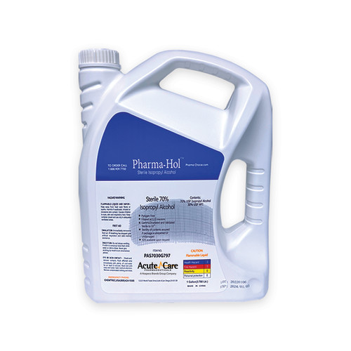 Pharma-hol Sterile 70 Ipa 30 Usp Wfi Gallon - Case Of 4 (PAS7030G797)
