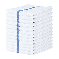 Qwick Wick Bar Mop Towel 30oz Blue Stripe - Pack Of 12 (P-N030-W65-5DZ)