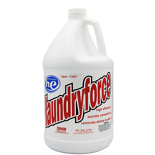 Laundryforce - High Efficiency Laundry Detergent, Gallon, 4/cs, Case Of 4 (71501)