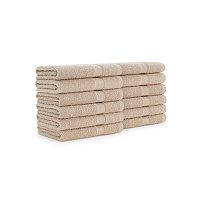 True Color Hand Towel 16x27 Beige - Case Of 120 (HAND-BEIGE)