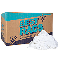 W50cb Wall Washing Terry Wipers White - 25lb Box (N-W50CB-25)