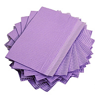 Adenna Dental Bibs Violet 18 X13 4x125, Case Of 500 (BIB745V)