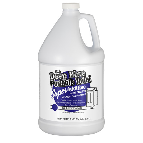 Deep Blue Porta Toilet Additive Super Concentrate Cherry G, Case Of 4 (DB128CH-SC)