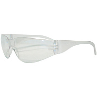 Safety Zone Comicrofiberort Eyewear Safety Glasses, Clear Lens, Frost Frame, 12 Pr/bx, 15 Bxs/cs, Box Of 12 (EW-V100C)