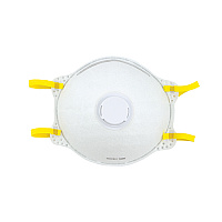 Proworks N95 Particulate Respirator W/valve And Adjustable Nose Piece , White, Medium/large, 10/bx, 12 Bxs/cs, Box Of 10 (HY8812)