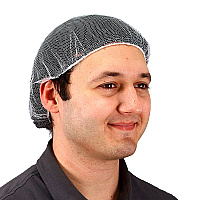 18 In. Heavyweight Polyester Hairnet White, Case Of 1000 (MC-18-1000/W)