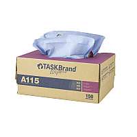 Taskbrand Advantage Series Cleaning Cloths -12x16.75 - Blue, Case Of 150 (N-A115ITB)